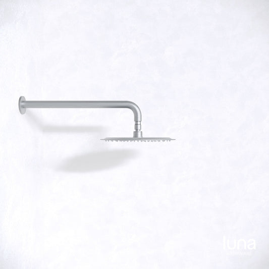 Luna Shower Arm and Head Brushed Nickel