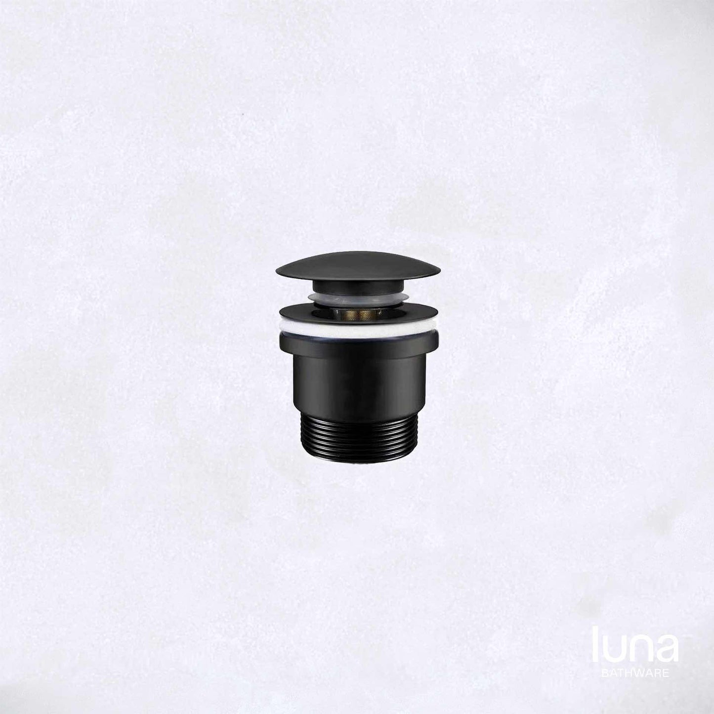 Luna Matte Black Pop Up Waste