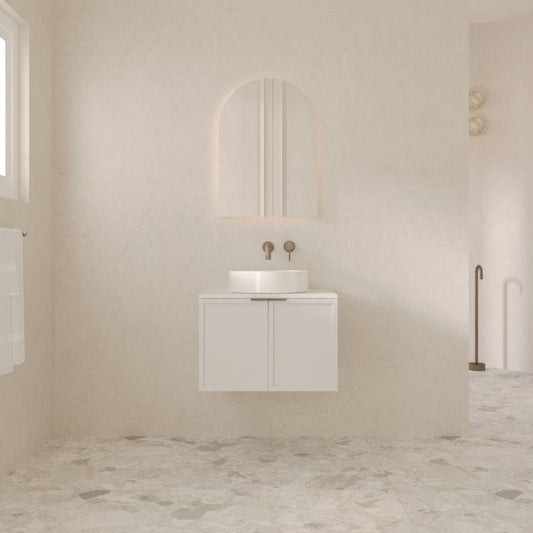 Luna Arch Mirror Frameless