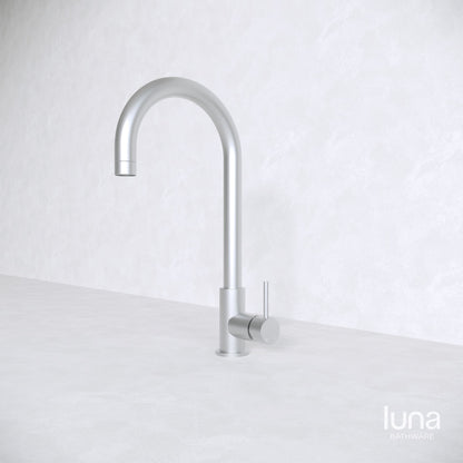 Luna Kitchen/Laundry Mixer Brushed Nickel
