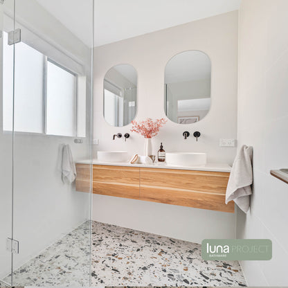 Modern Round Matte White Basin