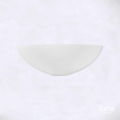 Modern Bowl Matte White Basin