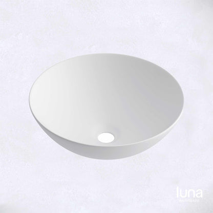 Modern Bowl Matte White Basin