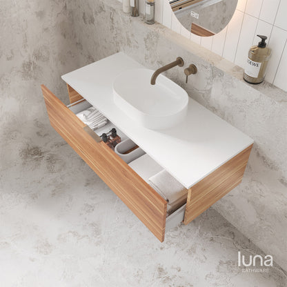 Nala 1200mm Wall Hung Vanity  Tasmanian Oak