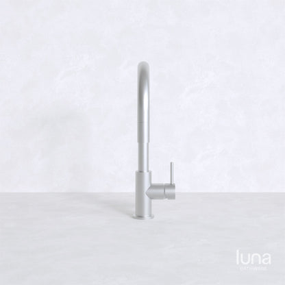 Luna Pull Out Kitchen/Laundry Mixer Brushed Nickel