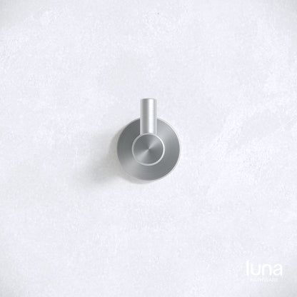 Luna Robe Hook Brushed Nickel