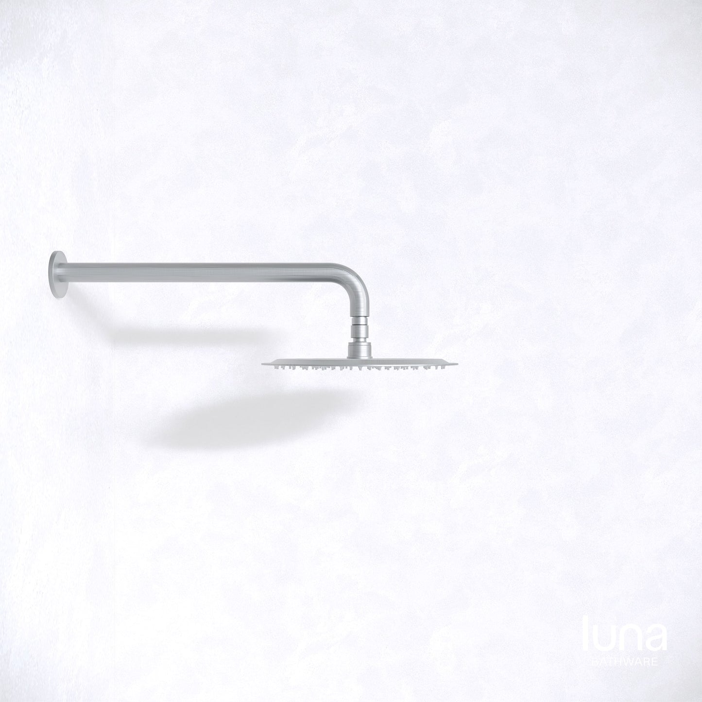 Luna Shower Arm and Head Brushed Nickel