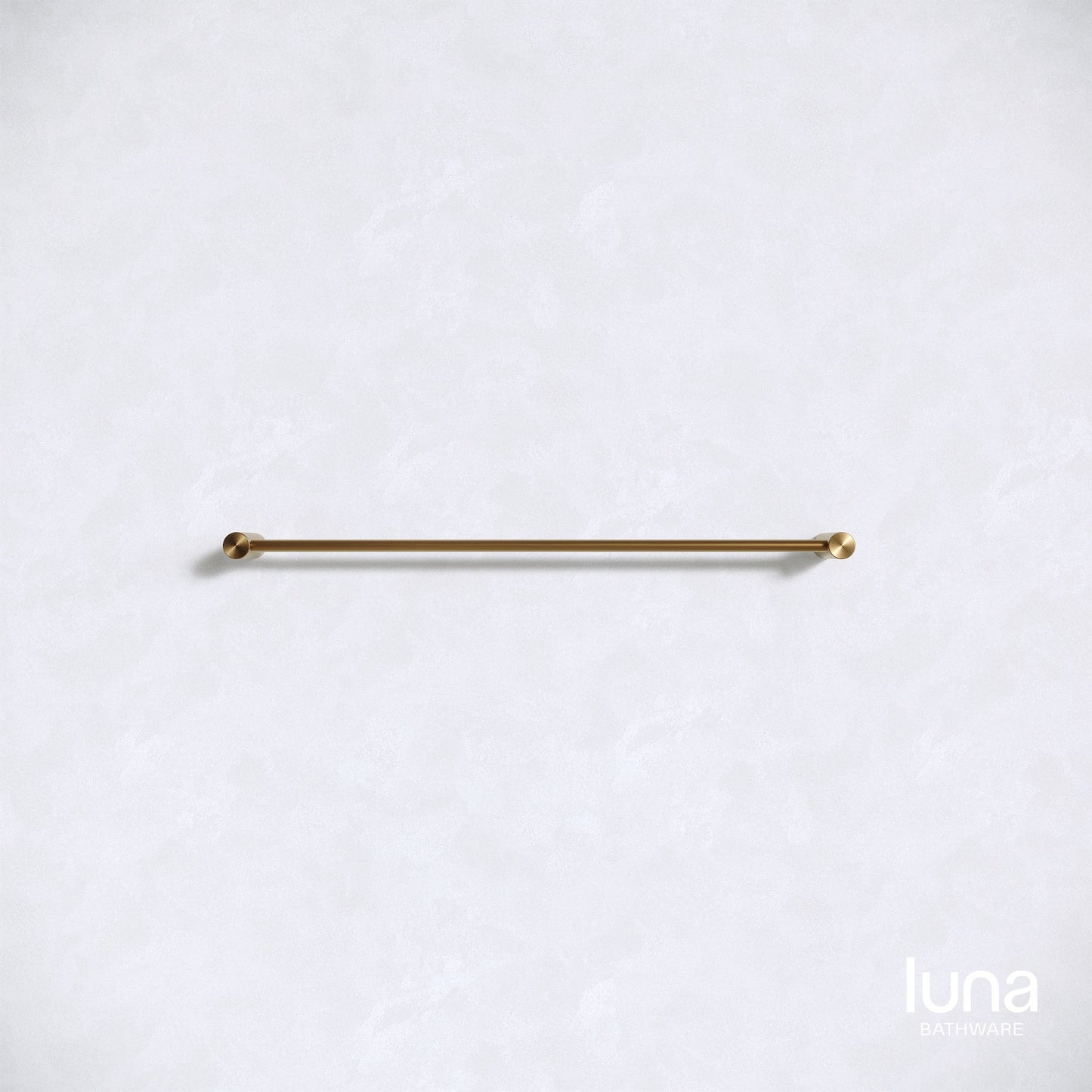 Luna Towel Rail Antique Brass