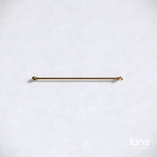 Luna Towel Rail Antique Brass