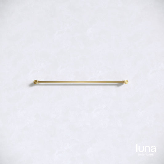Luna Towel Rail Brushed Brass