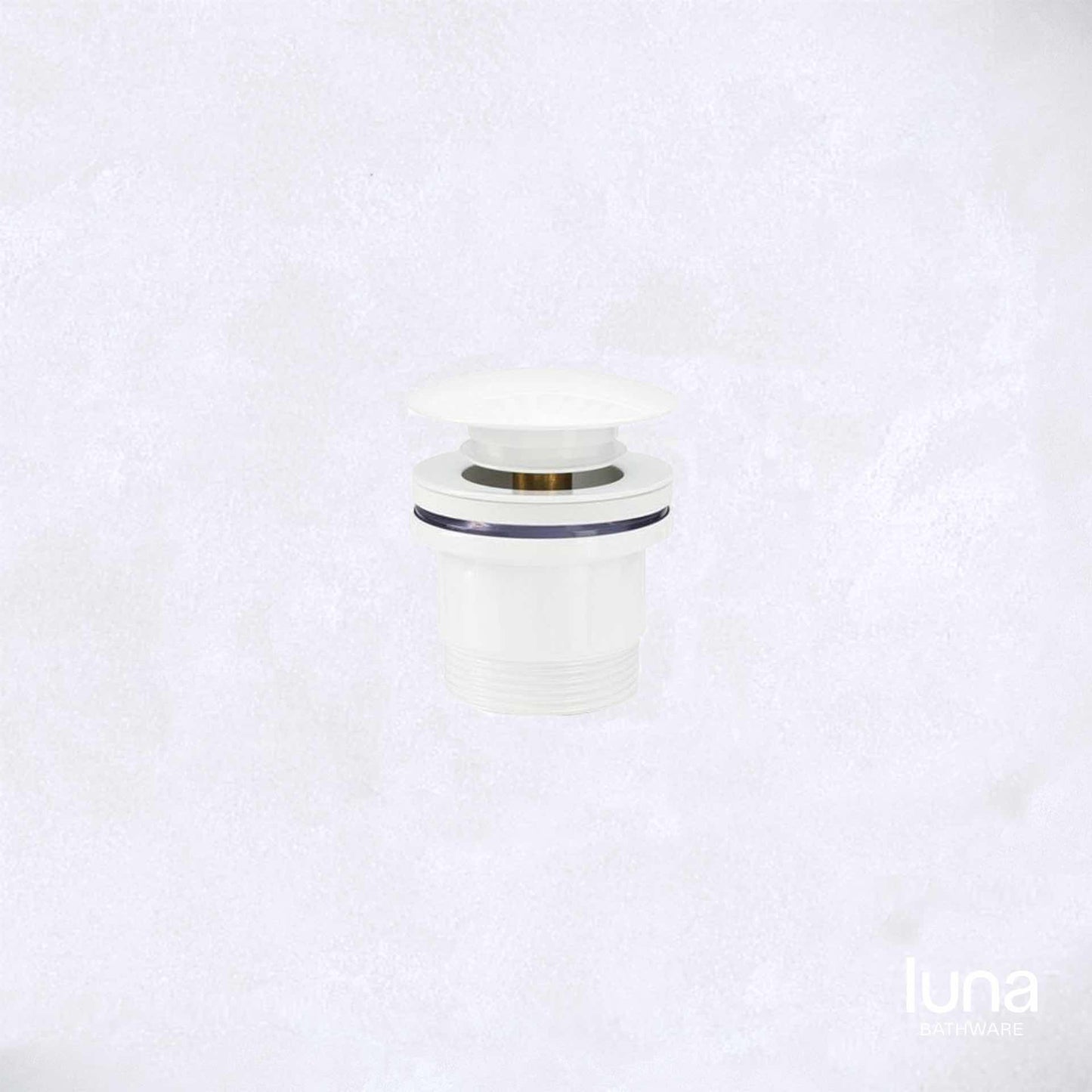 Luna Matte White Pop Up Waste