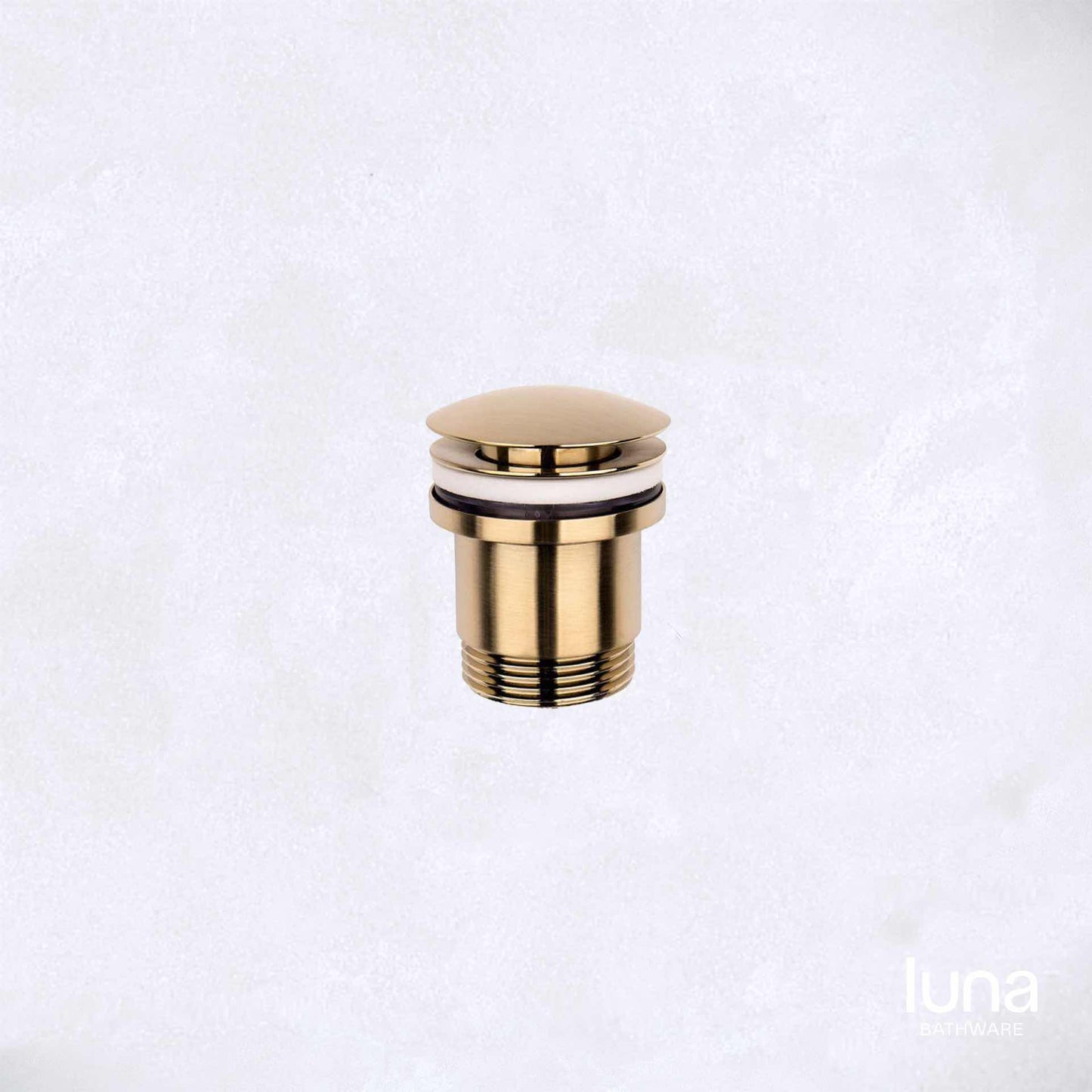 Luna Brushed Brass Pop Up Waste
