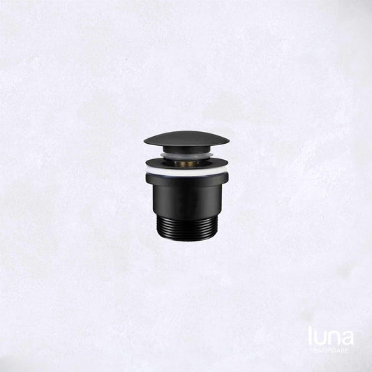 Luna Matte Black Pop Up Waste