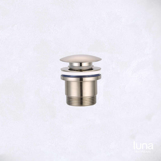 Luna Brushed Nickel Pop Up Waste