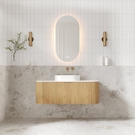 Luna Pill Mirror Frameless